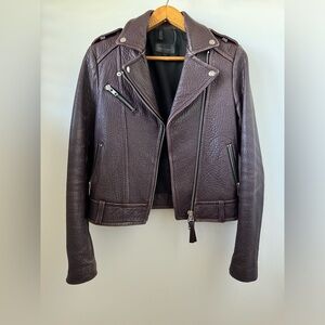 Mackage Baya leather biker jacket